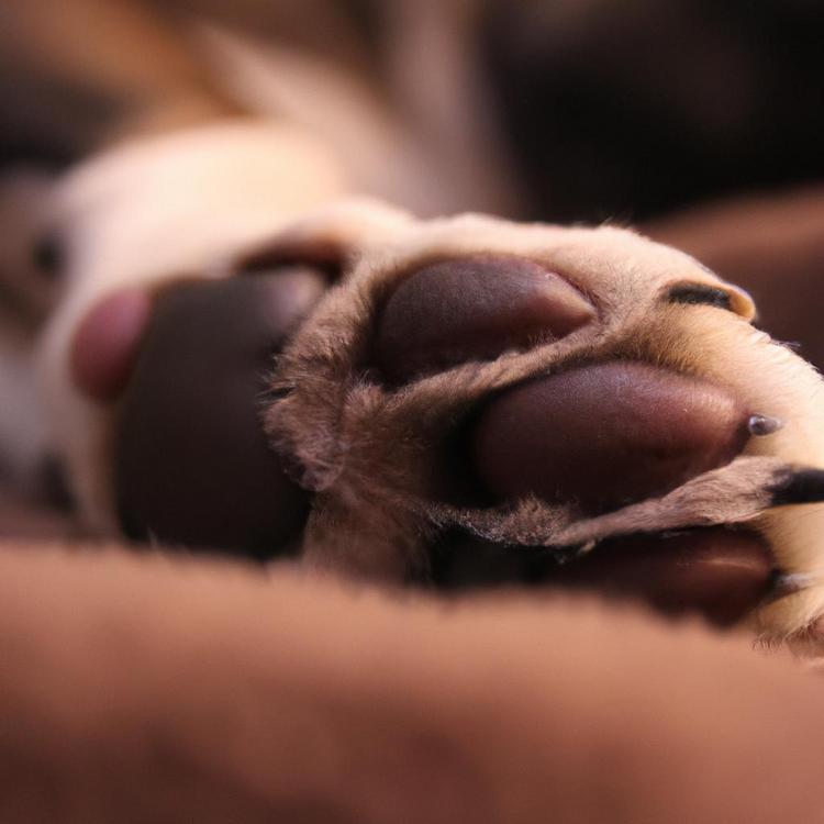 Dlaczego pies liże łapy?